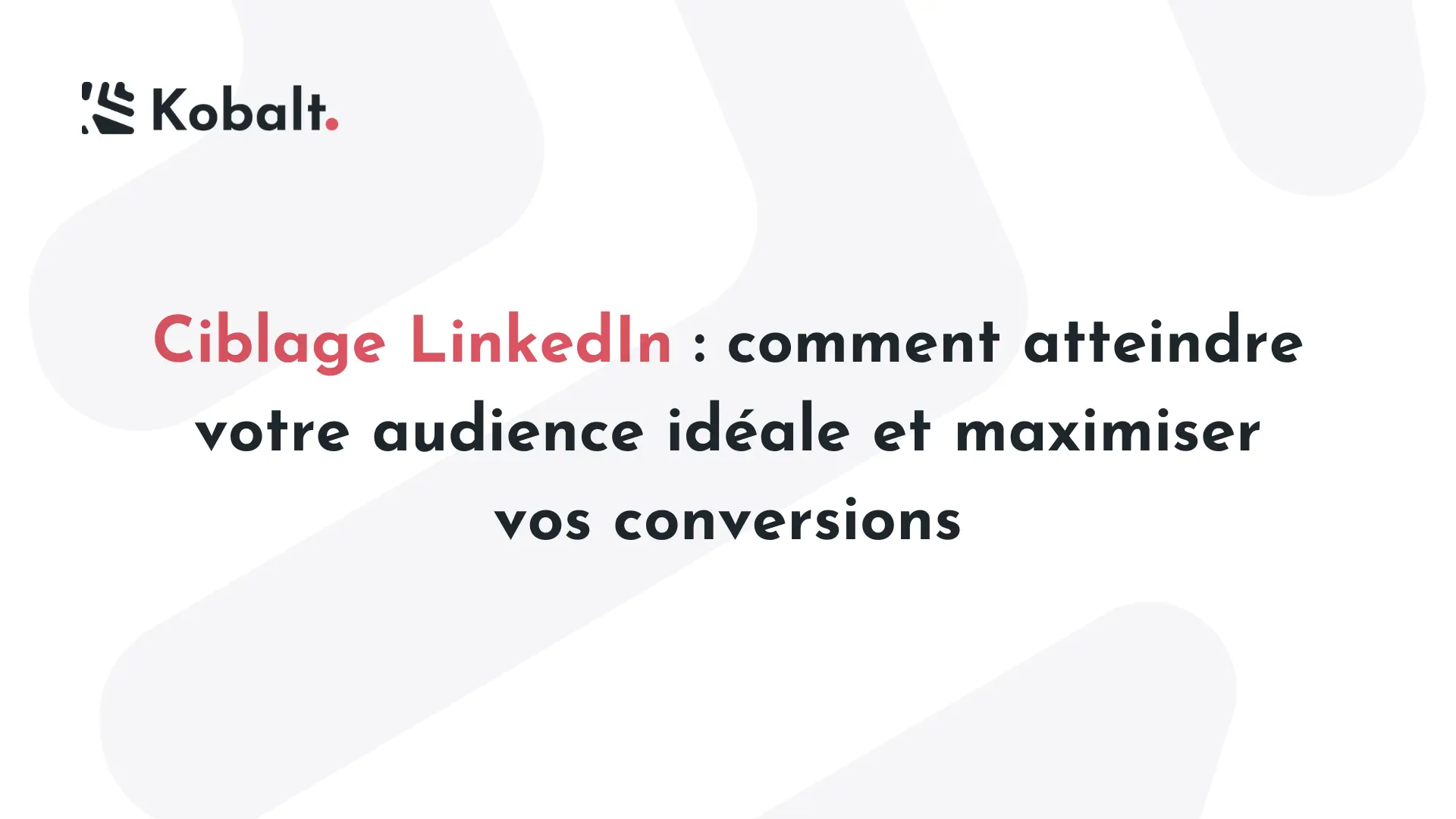 Ciblage linkedin