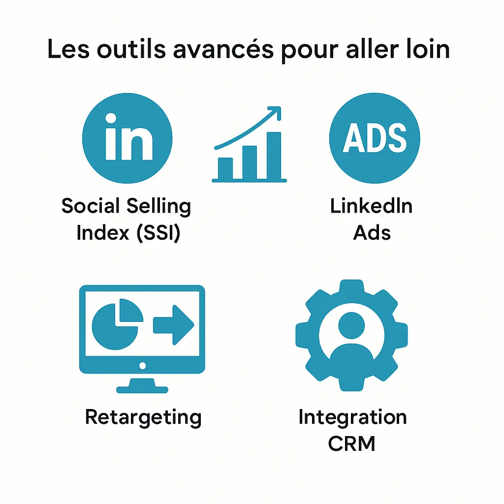 outils avancés pour aller plus loin dans sa visibilité linkedin