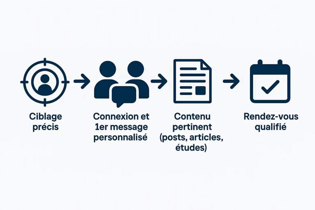 Tunnel de conversion sur Linkedin