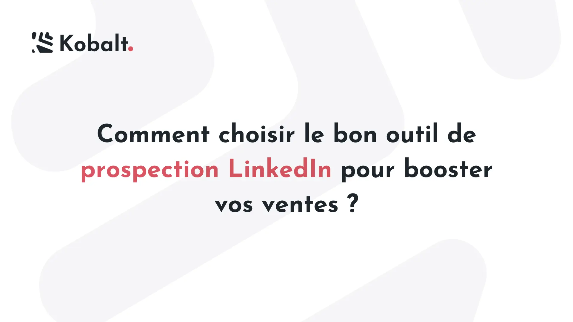 Prospection Linkedin