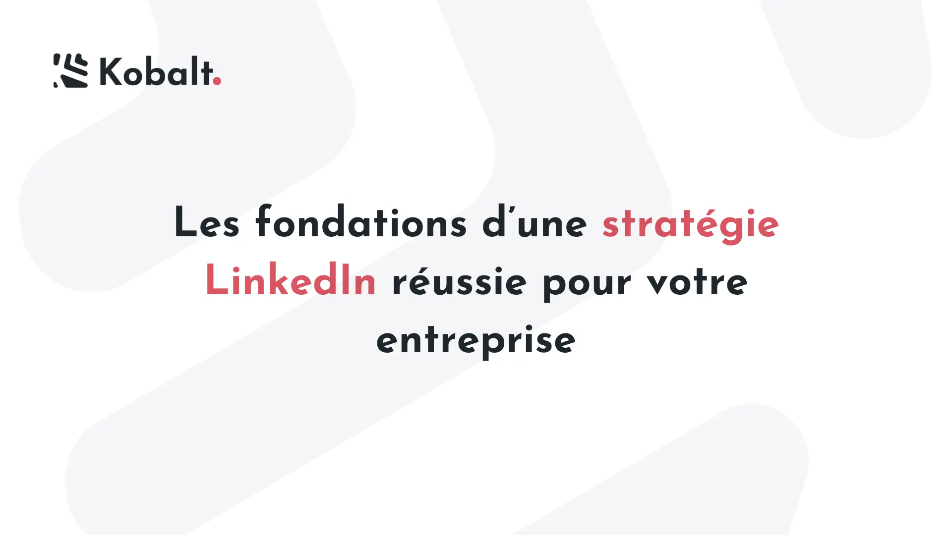 Stratégie Linkedin