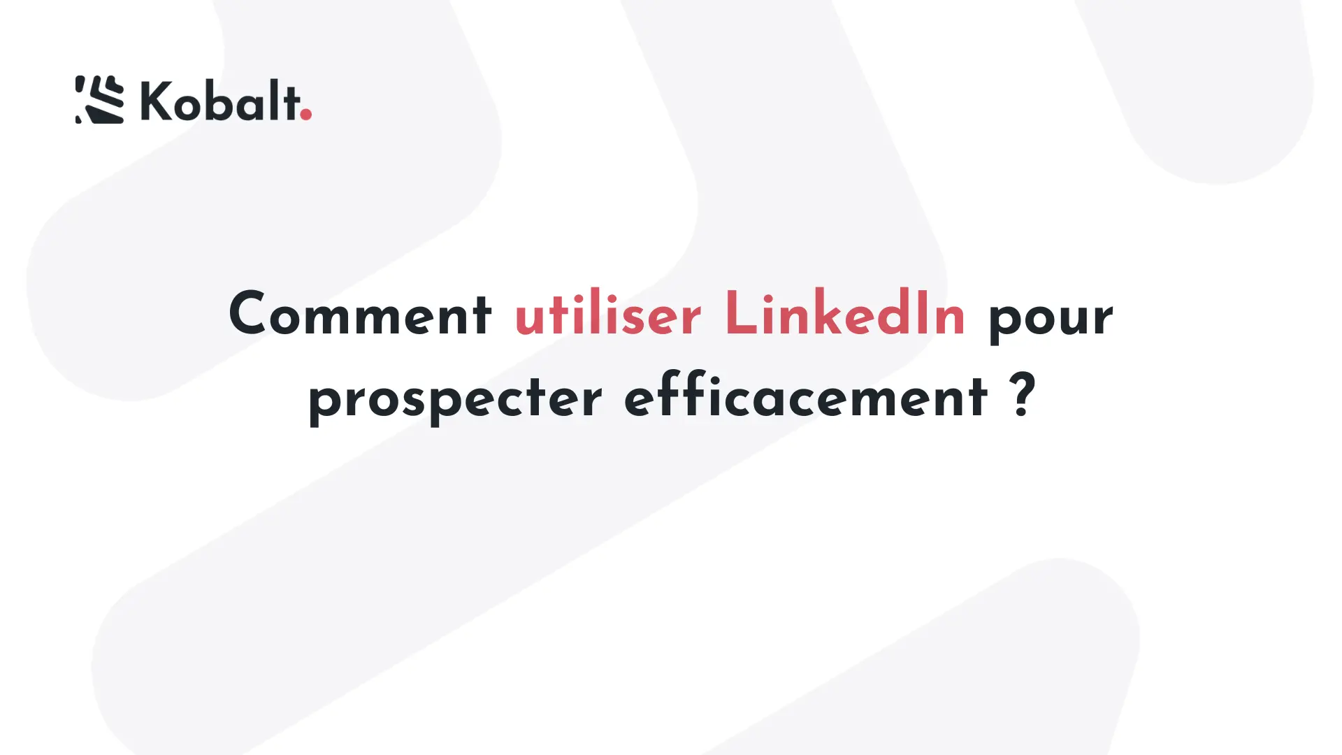 Utiliser Linkedin