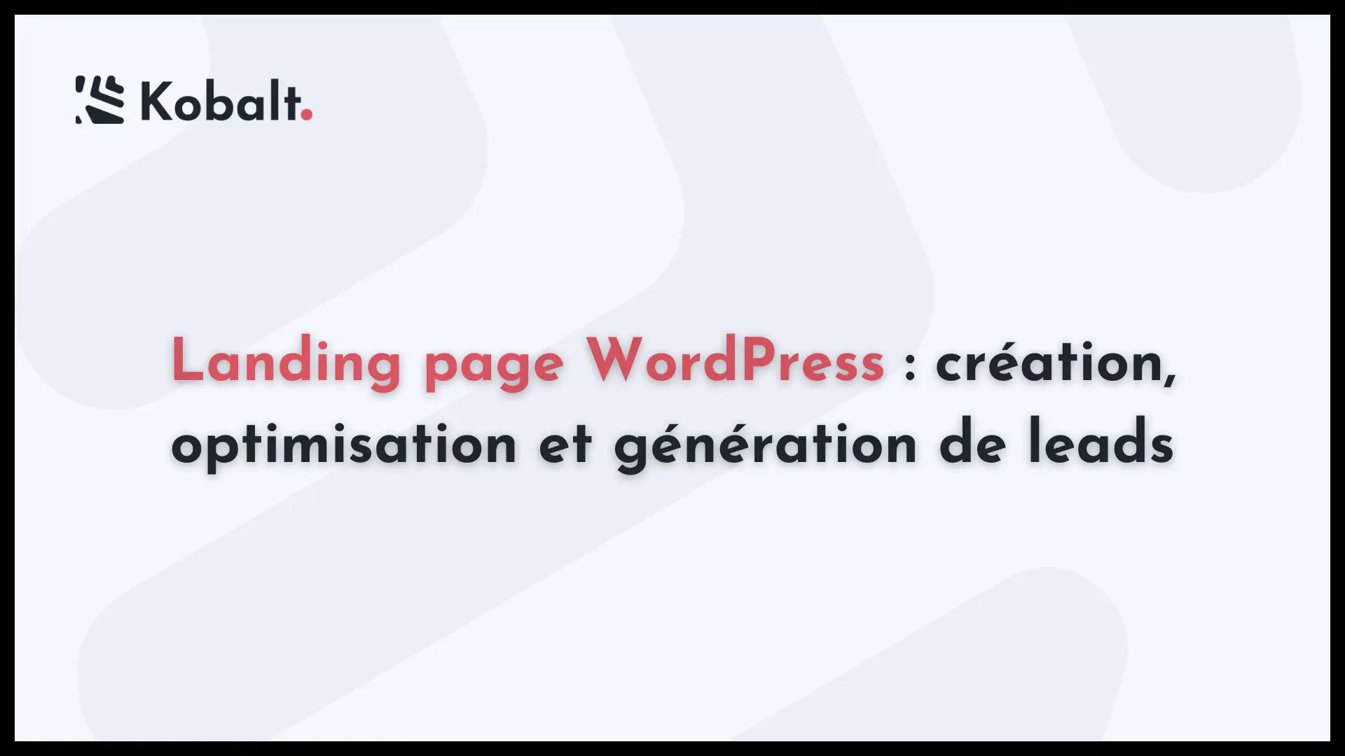 landing page wordpress