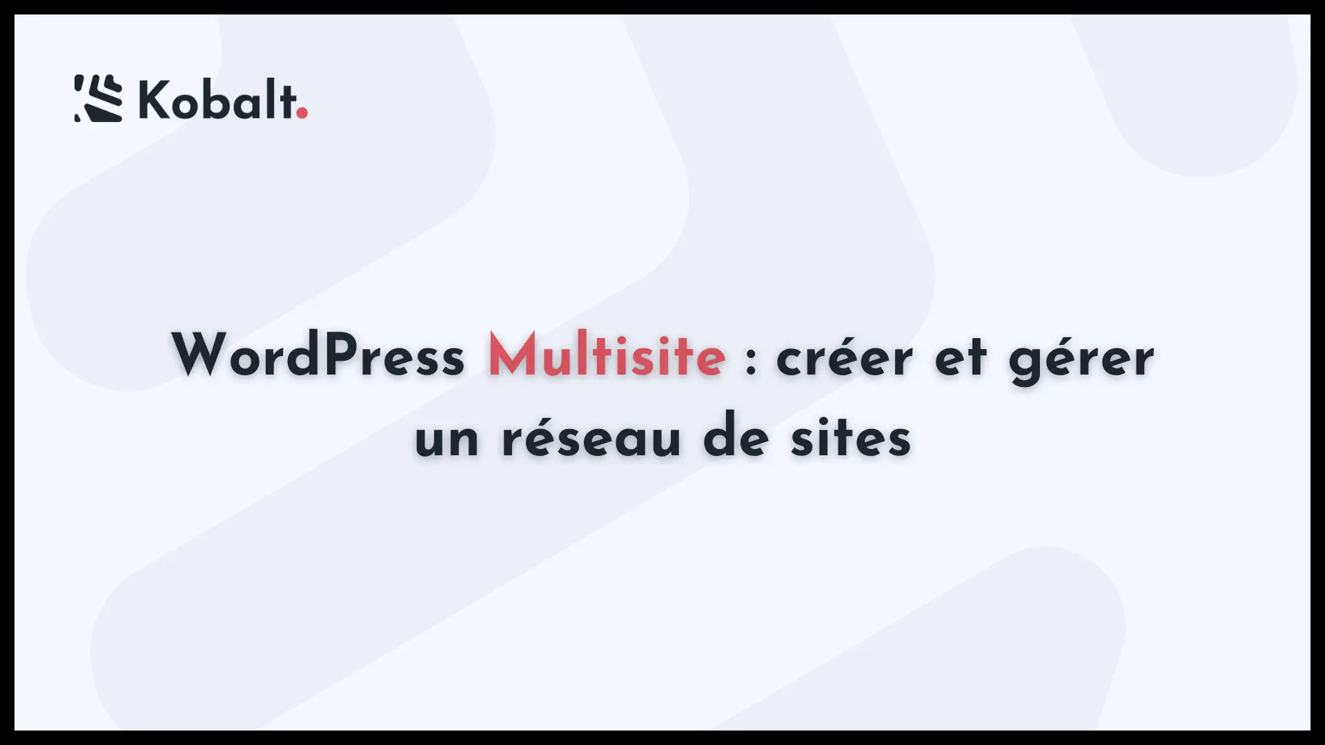 Multisite wordpress