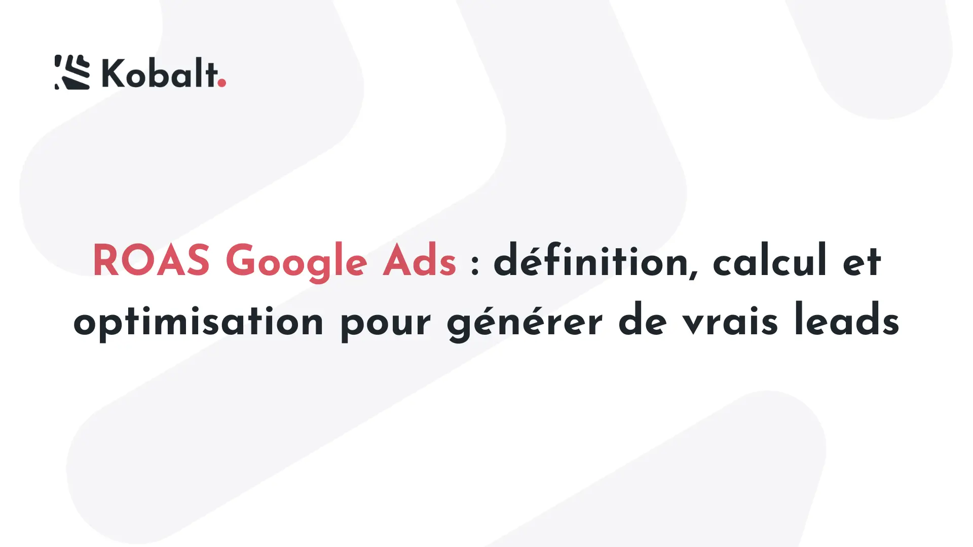 Roas google ads
