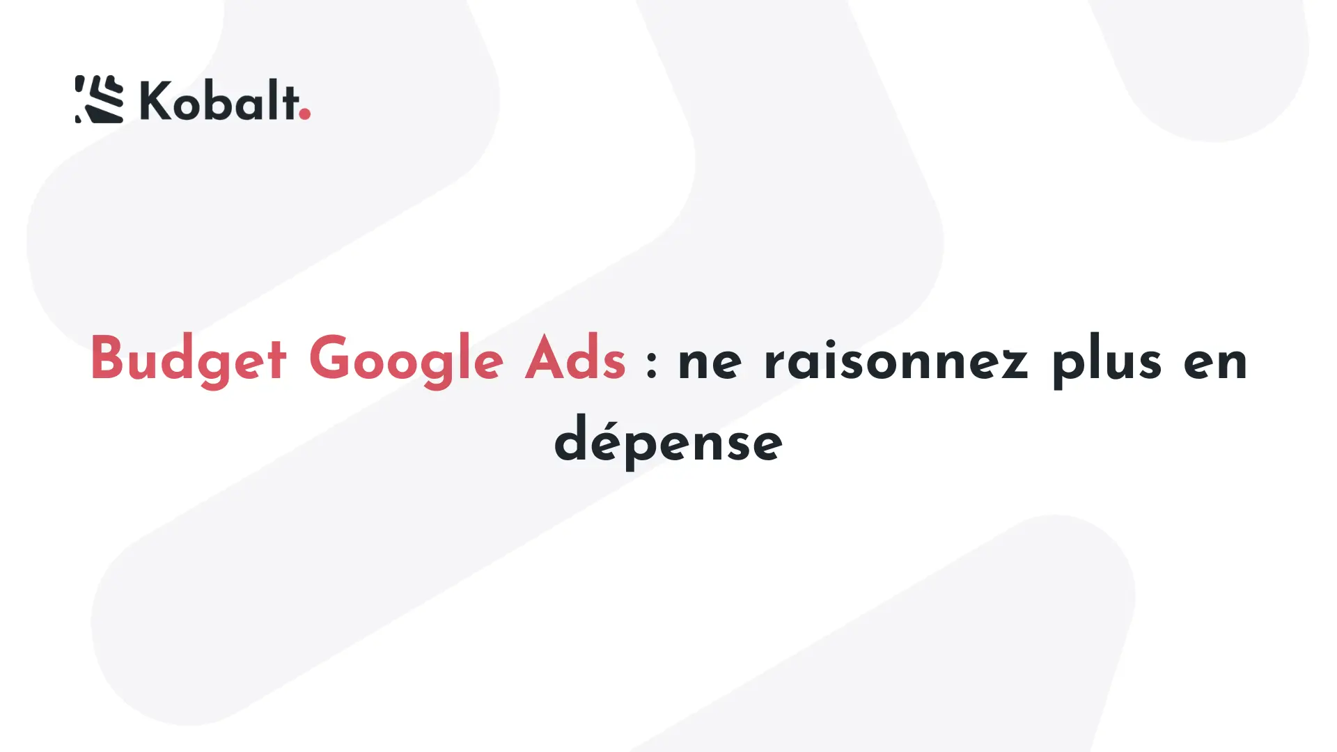 Budget google ads