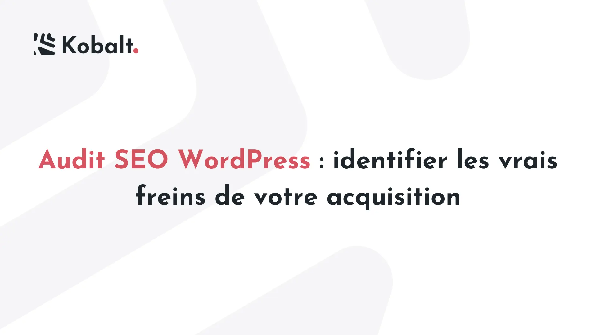 audit seo wordpress