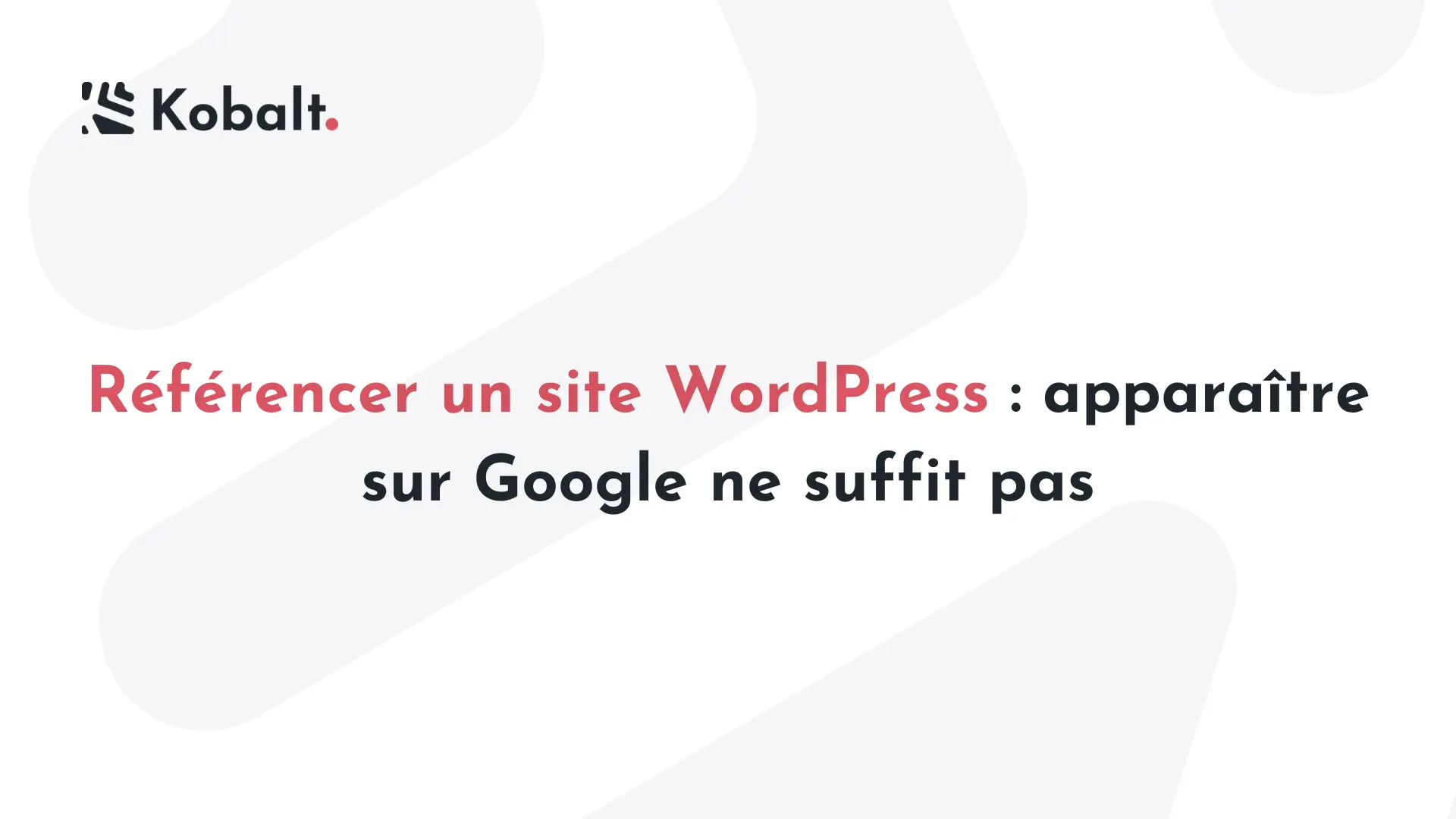 Référencer un site WordPress